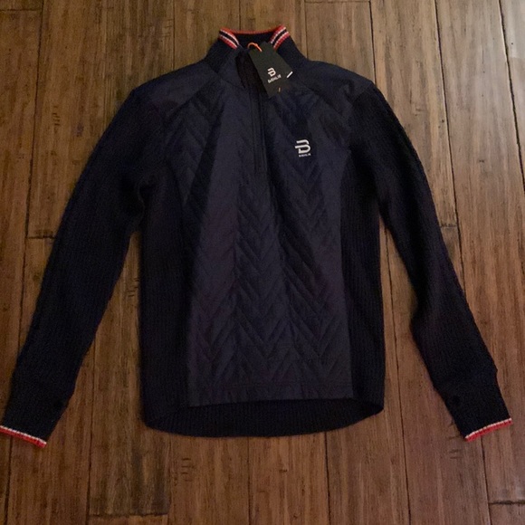 Dahlie Mens quilted ski sweater - Picture 1 of 3
